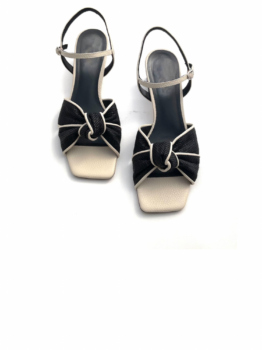 Paris Sandalia Lazo Negra