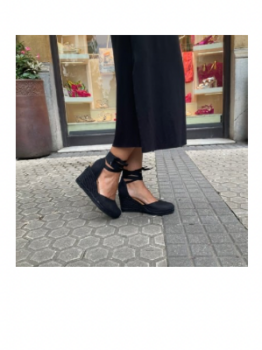 Alpargata Plataforma Negro