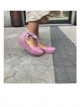 Alpargata Plataforma Mauve