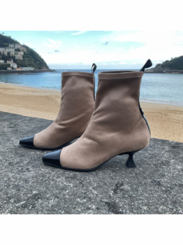 María botines impermeables elásticos