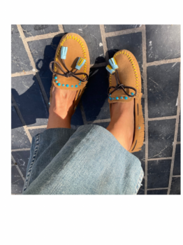 Mika Mocasín Indio Cuero